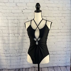 Cupshe Black Sexy One Piece Swimsuit - never worn